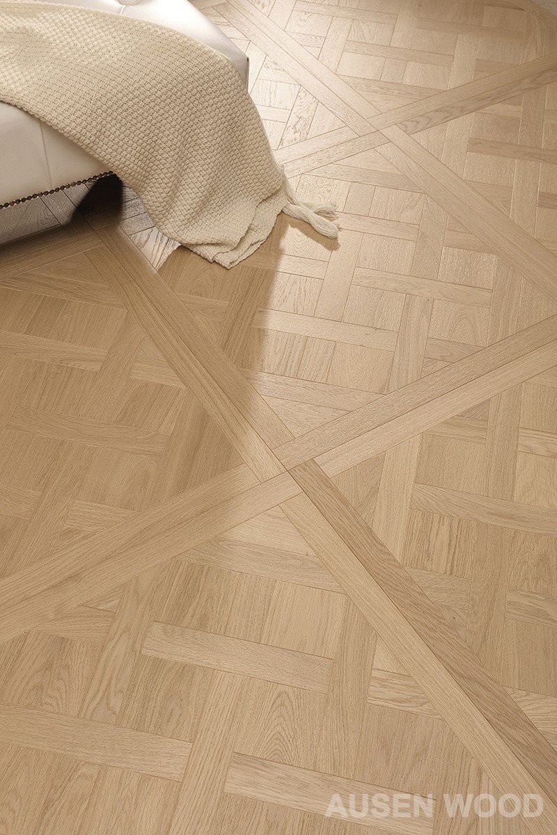 Väv-Europeiska ek Versailles paneler