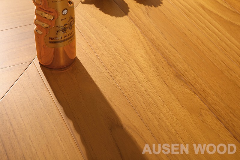 Brazilian Teak Chevron Flooring factory