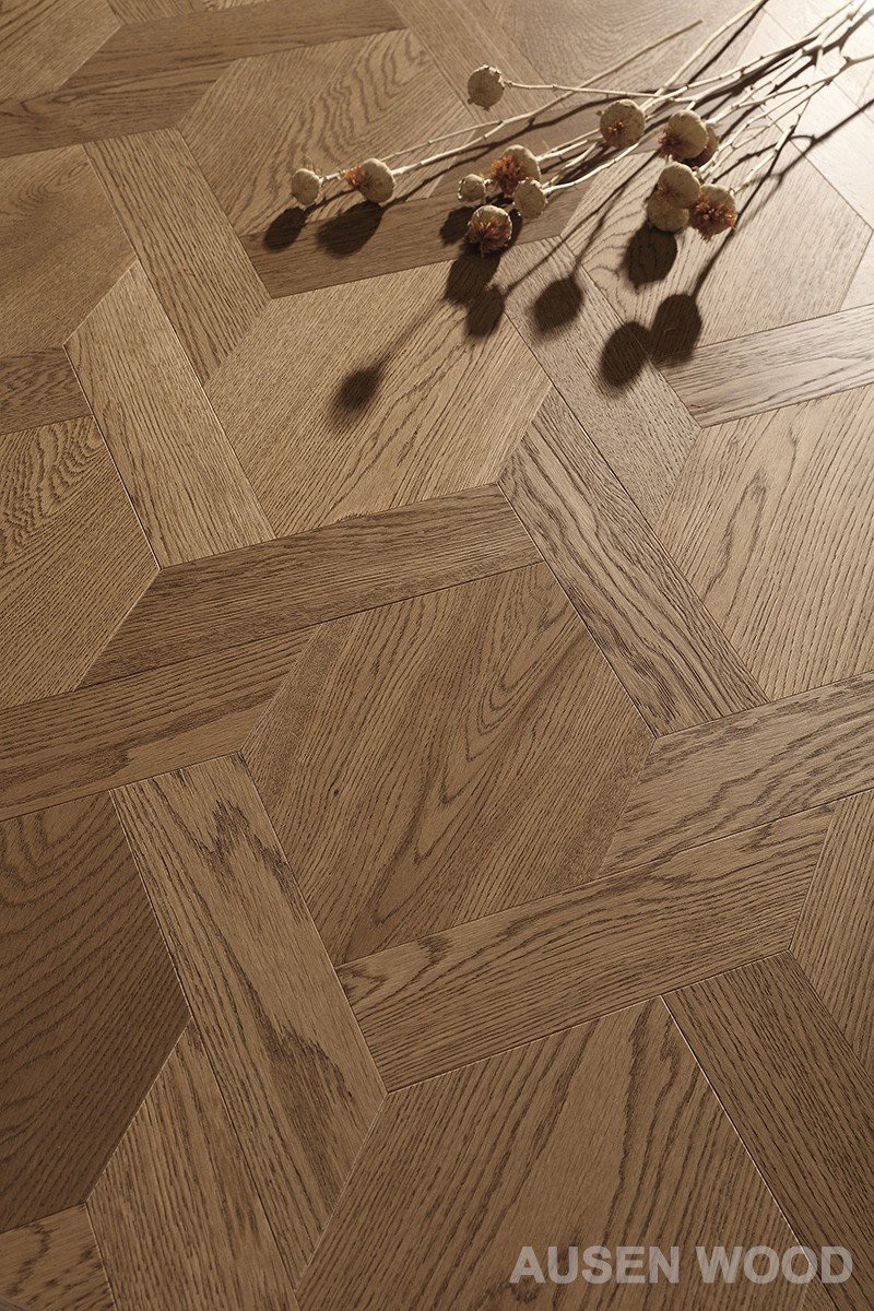 Kinesisk knutparkett-Europeisk ek