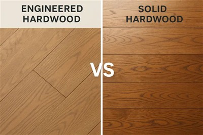 Långsiktig-investering: The Lifespan of Solid vs. Engineered Hardwood