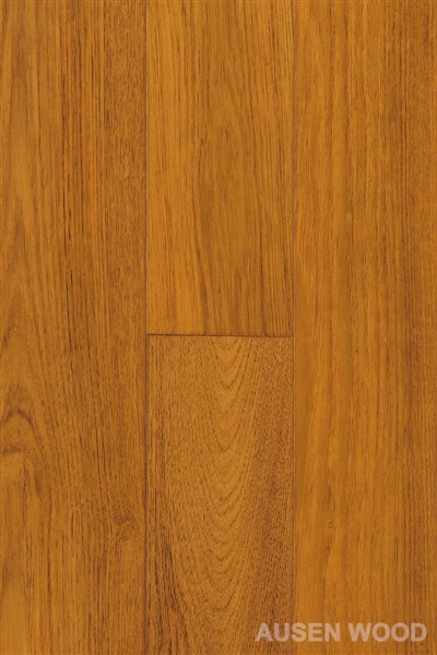 Burmesisk teak massivt trägolv