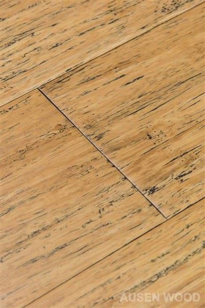 Rime-Stand Woven Bamboo Floor