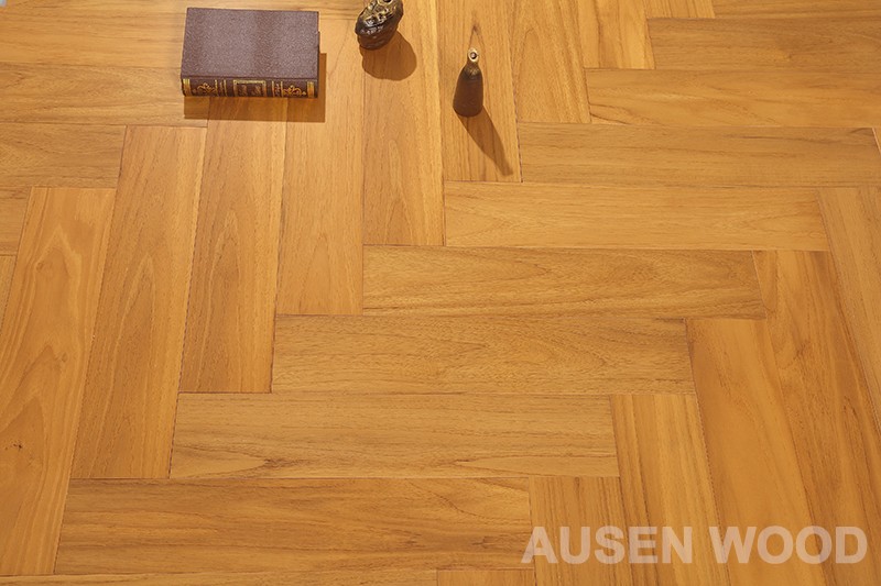 Shine-Brazilian Teak Herringbone Flooring factory